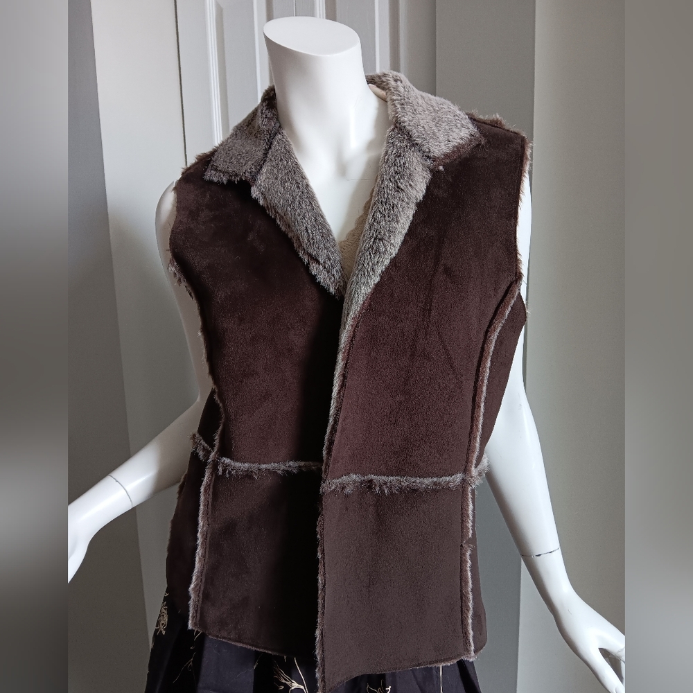 Women's Brown Vest